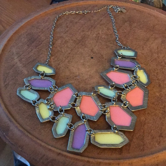 Mark by Avon cool pastel statement piece. 12 inch length 7 inch wide - Picture 5 of 6